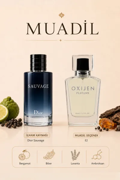 Oxijen E2 ( 50 ml ) Erkek Parfüm 470152
