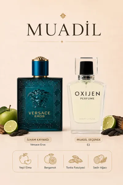 Oxijen E3 ( 50 ml ) Erkek Parfüm 470153