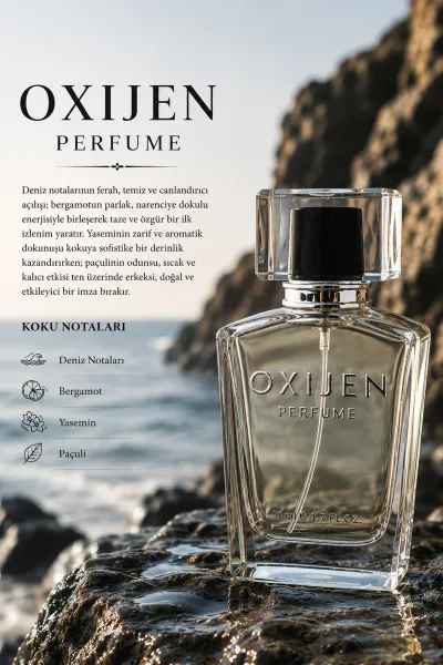 Oxijen E5 ( 50 ml ) Erkek Parfüm 470155