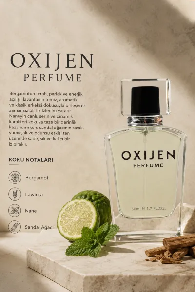 Oxijen E6 ( 50 ml ) Erkek Parfüm 470156