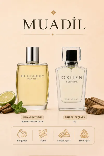 Oxijen E6 ( 50 ml ) Erkek Parfüm 470156