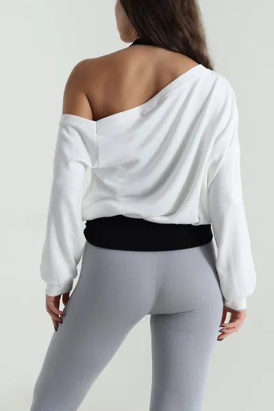 Oysho Garnili Baskılı Kadın Sweat 498845