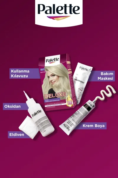 Palette Deluxe Küllü Açık Sarı 10.1 50ML 275371