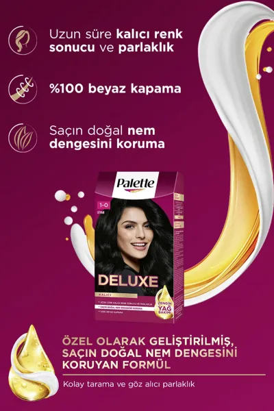 Palette Deluxe Siyah 1.0 50Ml 275368