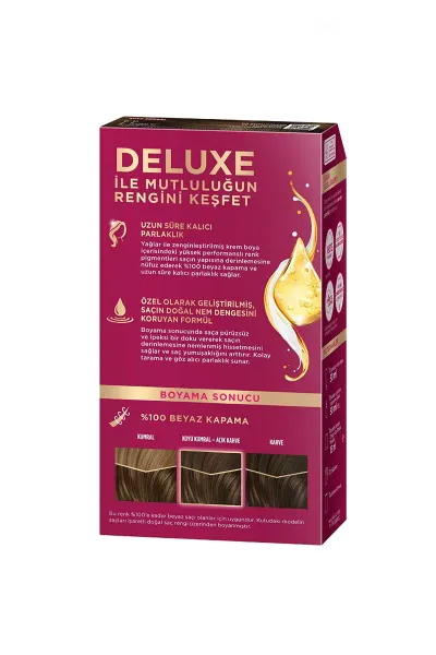 Palette Deluxe Saç Boyası No: 6.0 Koyu Kumral 50Ml 275366