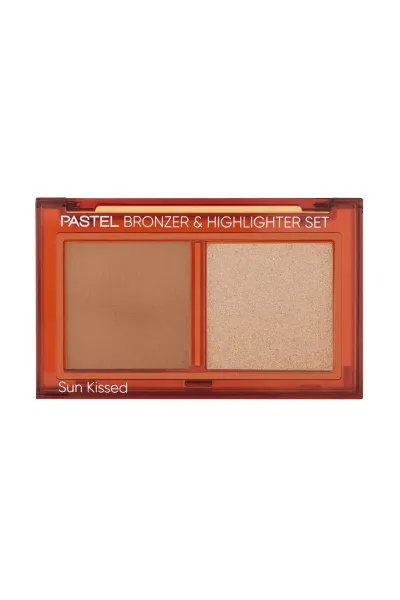 Pastel Bronzer&Highlighter Set Sun Kissed - Bronzlaştırıcı Ve Aydınlatıcı 01 Natural Bronze & Soft Glow 286523