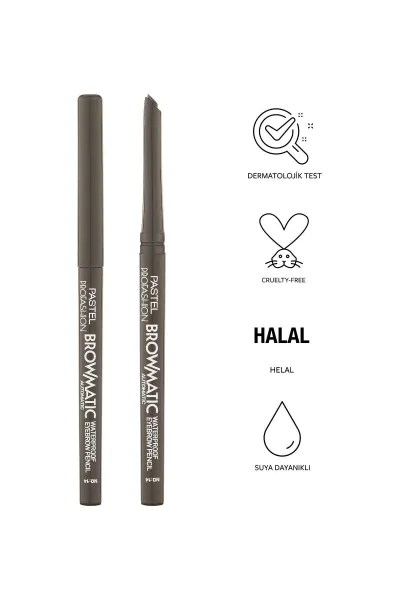 Pastel Browmatic Waterproof Eyebrow Pencil - Kaş Kalemi 14 248496