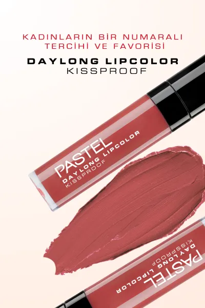 Pastel Daylong Lipcolor Kissproof - Likit Mat Ruj 44 296990