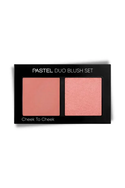 Pastel Duo Blush Set Cheek To Cheek - İkili Allık Seti 10 Hot Pink 250744