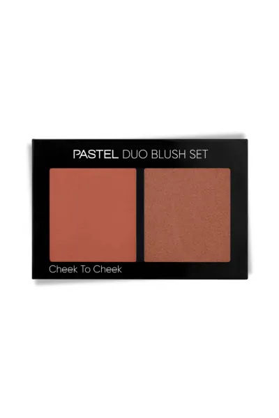 Pastel Duo Blush Set Cheek To Cheek - İkili Allık Seti 20 Warm Honey 250751