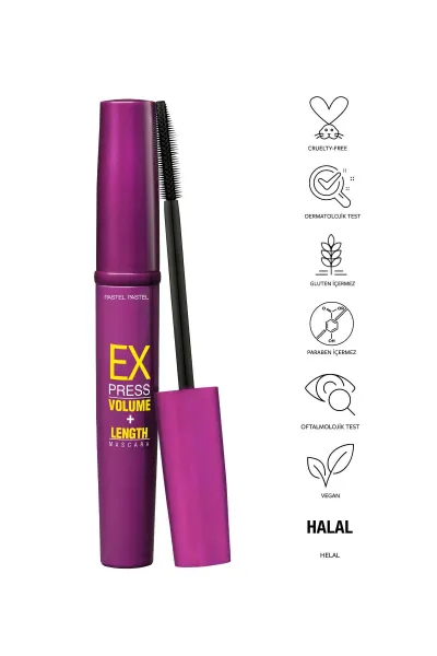 Pastel Express Volume+Length Maskara 248486