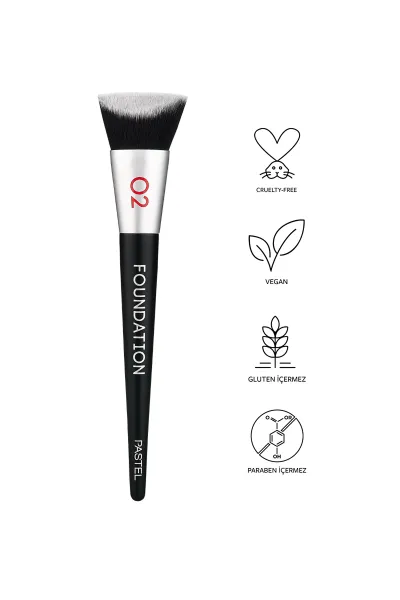 Pastel Foundation Brush - Fondöten Fırçası 02 312977