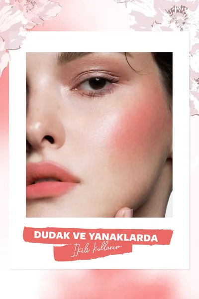 Pastel Full Bloom Lip & Blush - 73 Bellini - Dudak ve Yanak Renklendirici 4.8 Ml 418377