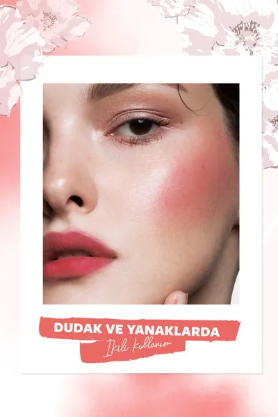Pastel Full Bloom Lip & Blush - 75 Blur - Dudak ve Yanak Renklendirici 4.8 Ml 418379