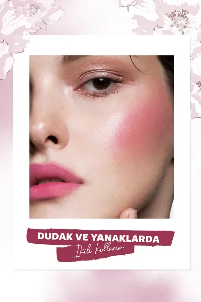 Pastel Full Bloom Lip & Blush - 76 Flora - Dudak ve Yanak Renklendirici 4.8 Ml 418380