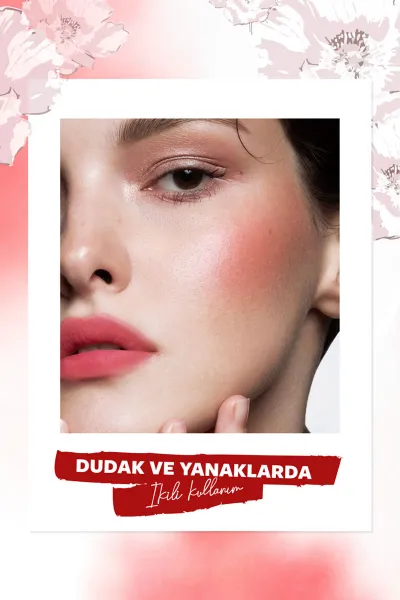 Pastel Full Bloom Lip & Blush  - 81 Dare - Dudak ve Yanak Renklendirici 4.8 Ml 418385