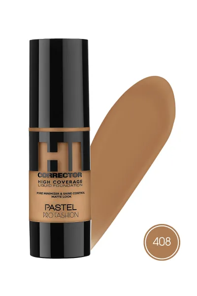 Pastel High Coverage Liquid Foundation - Likit Fondöten 408 313084