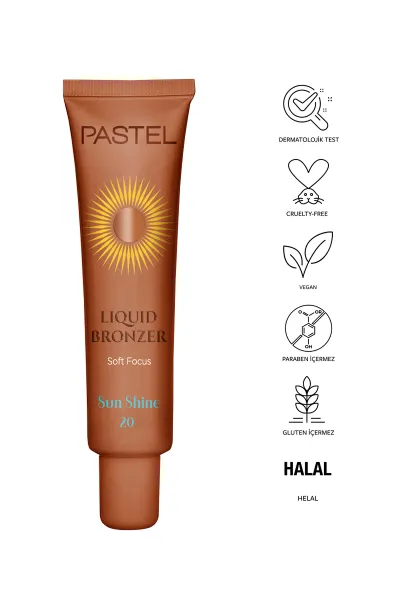 Pastel Liqiud Bronzer - Likit Bronzer 20 Sun Shine 30 Ml 313505