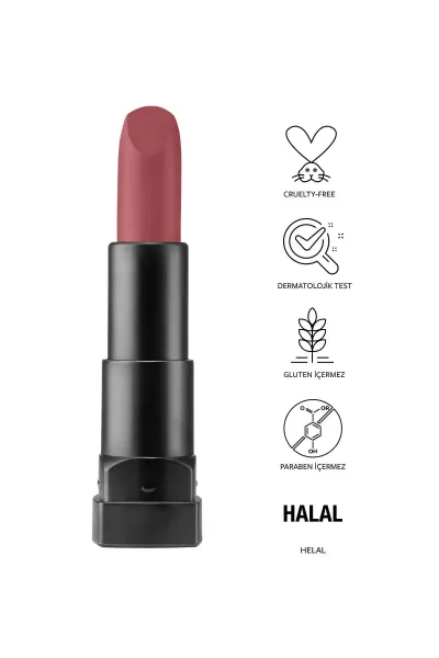 Pastel Nude Matte Lipstick - Nude Mat Ruj 589 Warm Nude 248332