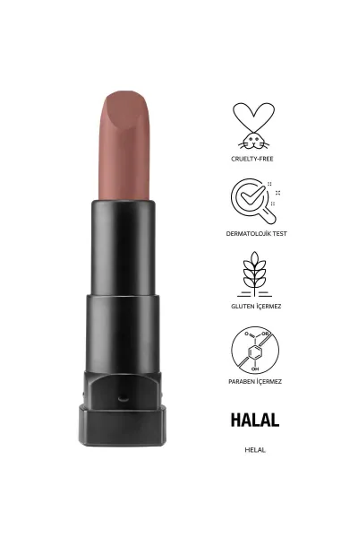 Pastel Nude Matte Lipstick - Nude Mat Ruj 591 Noble Nude 248334