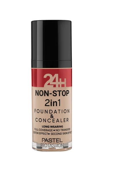 Pastel Profashion 24H Non-Stop 2in1 Foundation & Concealer 606 286614