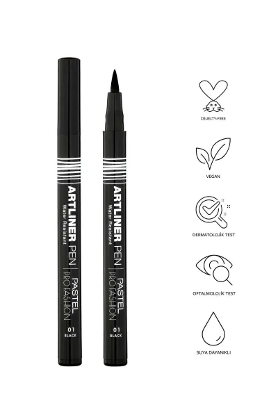 Pastel Profashion Artliner Kalem Eyeliner 01 Black 248481