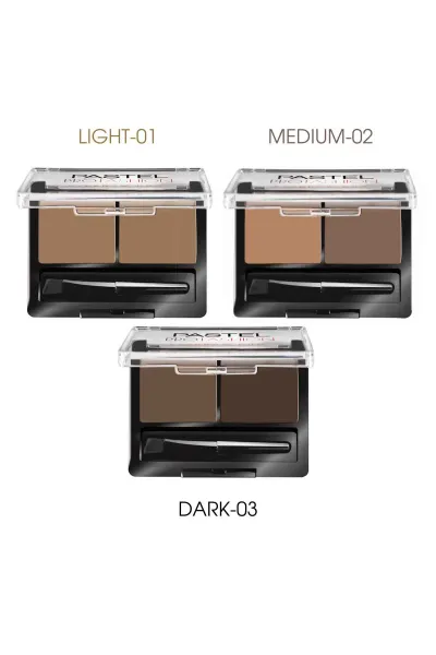 Pastel Profashion Eyebrow Duo Kaş Farı 03 Dark 250534