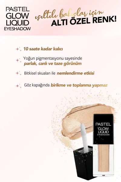 Pastel Profashion Glow Liquid Eyeshadow Göz Farı 225 250568