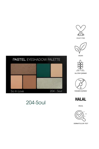 Pastel Profashion So In Love Far Paleti 204 Soul 250599