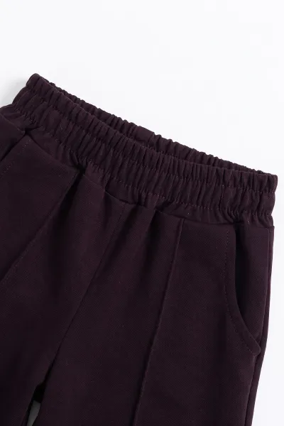 Patlıcan Moru (2-7 Yaş) Oyuncaklı Oysho Kumaş Kız Çocuk 2'li Takım 490462