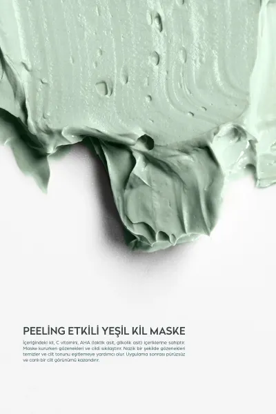 Peeling Etkili Yeşil Kil Maske 15ml 262787