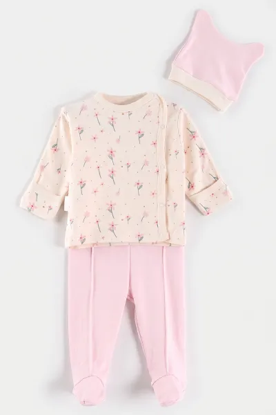 pembe-0-3-ay-cicek-baskili-patikli-ve-sapkali-kiz-bebek-3lu-takim-477166