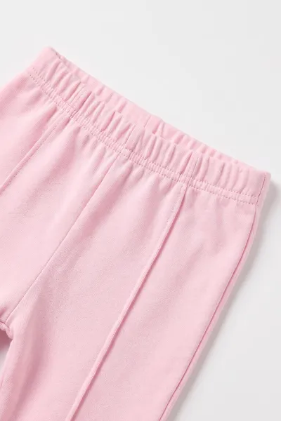 Pembe (0-3 Ay) İkiz Ayıcık Nakışlı Şapkalı   Bebek Takım 501845