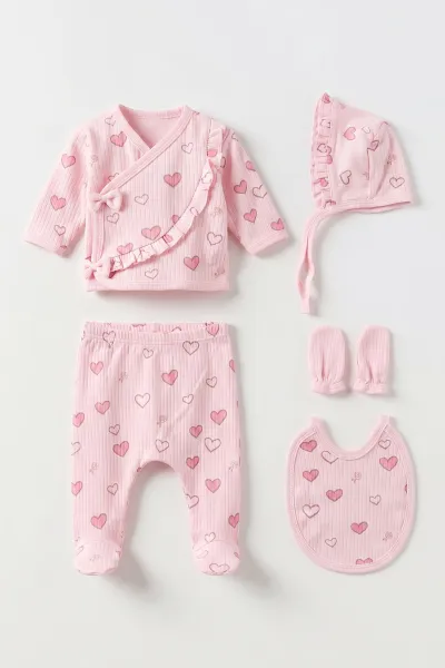 pembe-0-3-ay-kalp-baskili-firfir-detay-kutulu-yeni-dogan-kiz-bebek-5li-zibin-set-475393