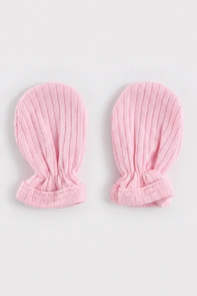 Pembe (0-3 Ay) Raporlu Penye Kutulu  5'li Hastane Çıkış Seti 476627