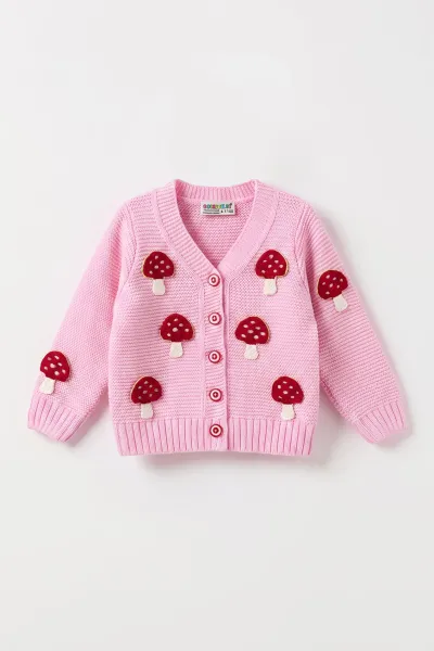 pembe-0-5-yas-mantar-figurlu-dugmeli-kiz-cocuk-hirka-474394