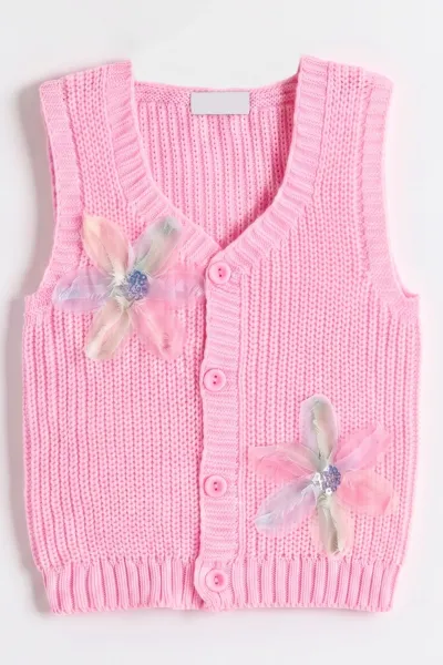 pembe-0-5-yas-pullu-cicek-motifli-dugmeli-kiz-cocuk-yelek-474425