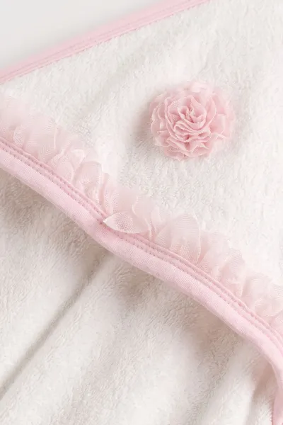 Pembe (0-6 Ay ) Fisto Nakışlı Bebek Havlu Takım 476300