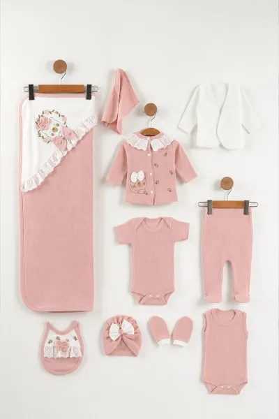 pembe-0-6-aysuslu-fiyonklu-ayi-nakisli-yenidogan-kiz-bebek-10lu-zibin-ve-hastane-cikis-setleri-475490