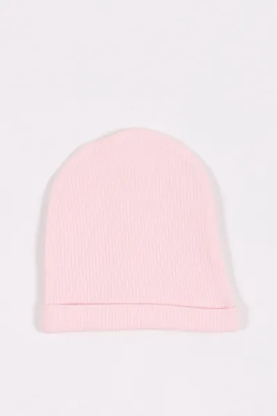 Pembe (0-9 Ay) Nakışlı Çıtçıtlı Bebek Tulum 280624