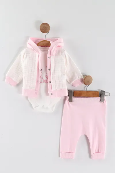 pembe-0-9-ay2-ayicik-nakisli-zibinli-kapusonlu-hirkali-kiz-bebek-3lu-takim-456392