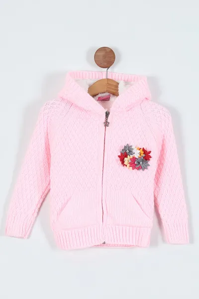 pembe-1-3-yas-ici-kurklu-kapusonlu-kiz-cocuk-hirka-236443