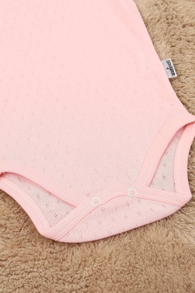 Pembe (1-3 Yaş) Jakarlı İp Askılı Bebe Badi 158712