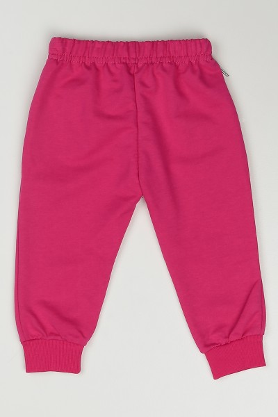 Pembe (1-4 Yaş) Kedi Baskılı Kız Çocuk Eşofman Altı 85903