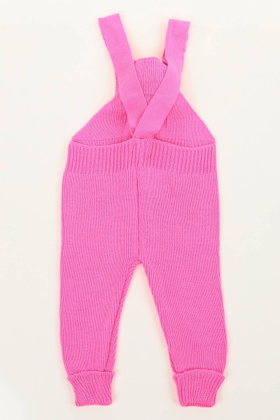 Pembe (1-5 Yaş) Ayı Oyuncaklı Kız Çocuk Salopet 147371