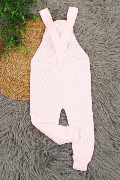 Pembe (1-5 Yaş) Ayı Oyuncaklı Kız Çocuk Salopet 153994