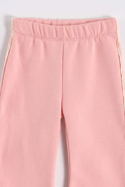 Pembe (1-5 Yaş) Fiyonk Baskılı 3 İp Şardonlu Kız Bebek&Çocuk Kışlık Takım 500083