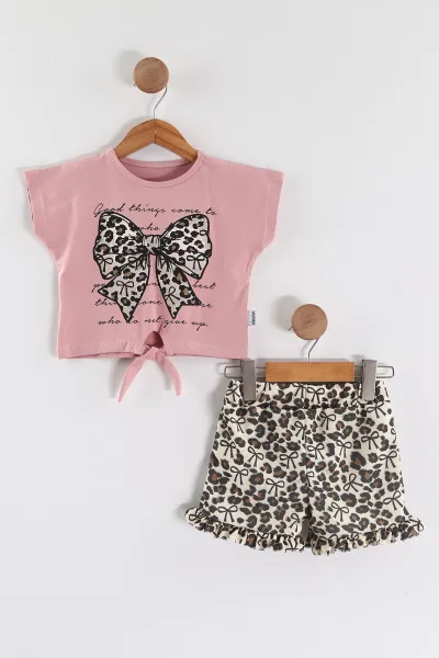 pembe-1-5-yas-fiyonk-baskili-gobekten-baglamali-tisortlu-leopar-sortlu-suprem-kiz-cocuk-yazlik-takim-458953