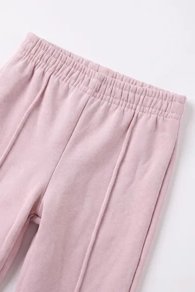 Pembe (1-5 Yaş)Oyuncak Bebek Aksesuarlı   3 İp Şardonlu Kız Çocuk Kışlık Takım 499244