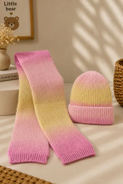 pembe-1-8-yas-iplik-gecisli-kiz-cocuk-atki-bere-takim-475013